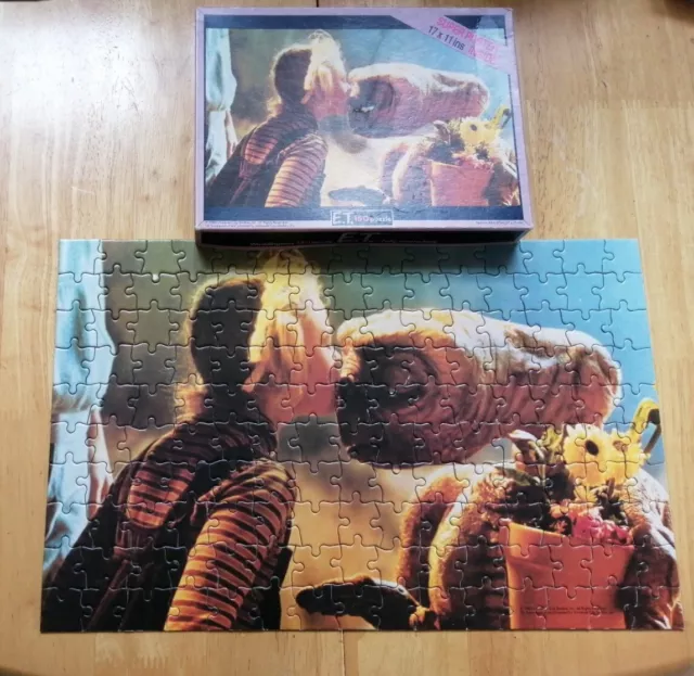 Et Waddingtons 150 Piece Jigsaw Puzzle 1982 Complete - No Poster Boxed Vintage