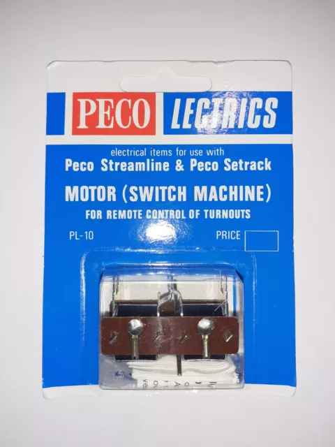 Peco PL-10 Turnout/Point Motor,  00/N Gauge points