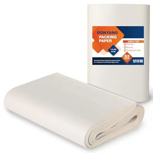 White Recycled Tissue Paper, 18x24 Carton of 5, Bulk 960 Sheet Packs