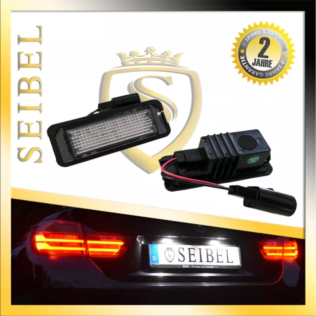 Premium LED Kennzeichenbeleuchtung VW GOLF 4 5 6 7 Scirocco 3 EOS Passat B6 B7