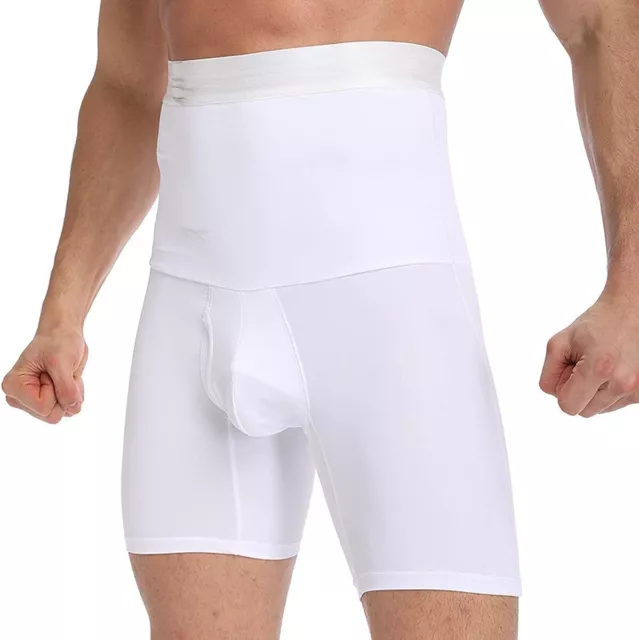 SLIMBELLE MENS SHAPEWEAR Tummy Control Shorts High Waist Girdle Boxer  Briefs Cor $60.40 - PicClick