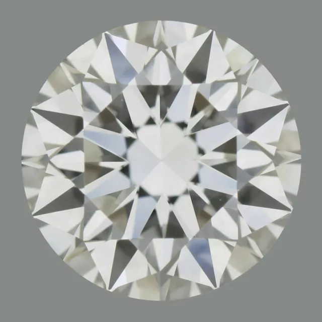 Desseré White-F Couleur Naturel Diamant 0.24 Ct. Certifié EGL Vs Rond Coupe