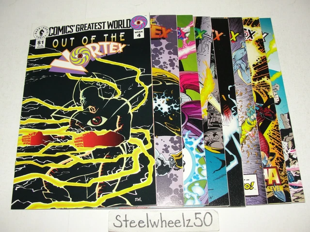 Out Of The Vortex 8 Comic Lot Dark Horse 1993 Week Greatest World 2 3 4 5 6 7 10