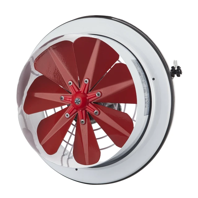 250 Mm Axiallüfter Mit 3 Geschwindigkeitsstufen, IP44, 220V – Für Wand Oder Fenster, Abluft/Zuluft Bis 465 M³/h