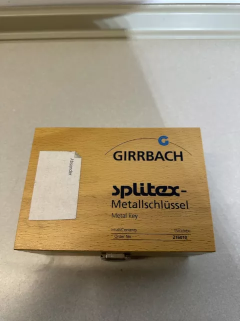 GIRRBACH-Dental Splitex Metallschlüssel - Artex   Höhe 116mm  ,  1068