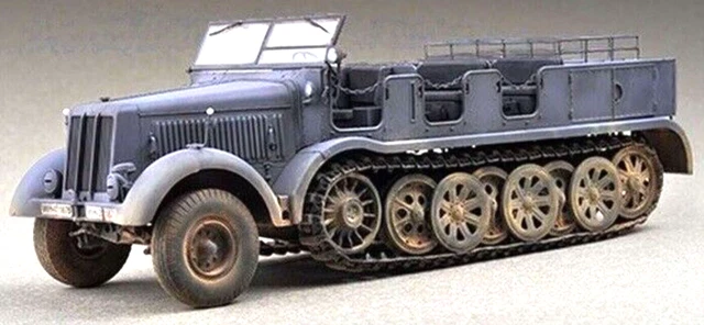 Trumpiter TRUMPETER 07403 SD.KFZ. 8 Schwerer Zugkraftwagen 12t in 1:72 Bausatz ...