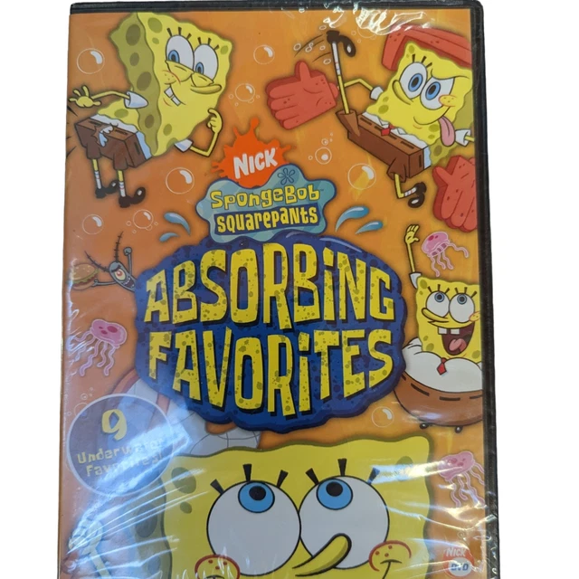 T-shirt Bob L’Éponge – Motif Carré Et Personnages, Noir, Taille M – Coton, Col Rond, Manches Courtes