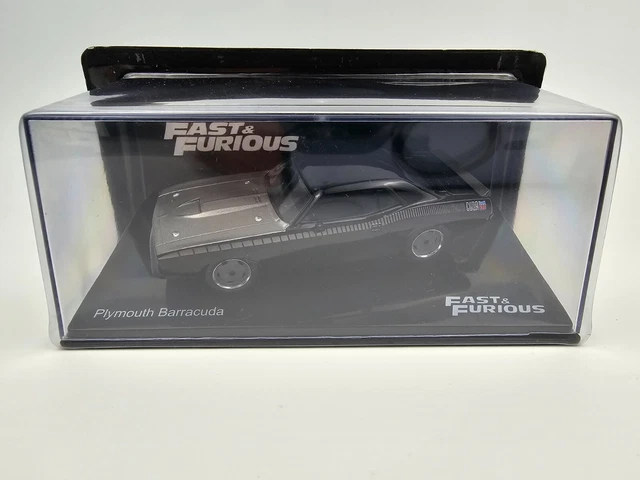 PLYMOUTH BARRACUDA FAST And Furious Altaya Pressofuso 1/43 Auto Muscolari EUR 47,81 - IT - Foto 6
