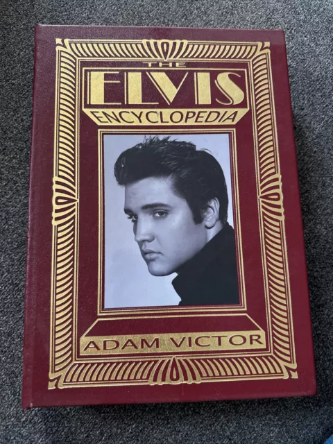 Elvis encyclopedia leather Book