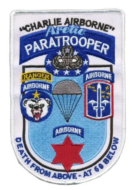 Charlie Airborne - Arctic Paratrooper - Alaska Airborne - US Ranger - Infantry