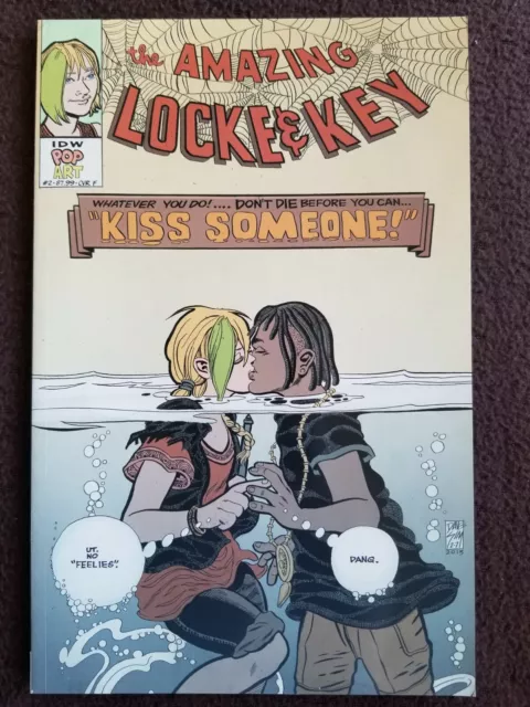 Locke & Key Alpha #2 Idw Prestige Format Comic Cover F Kiss Someone Variant