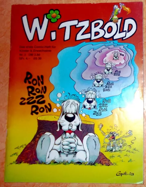 Witzbold Nr.2 "Comic-Heft für Kinder & Erwachsene" 1982 Volksverlag Gotlib 2