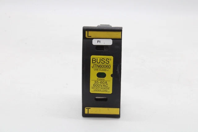 Buss JTN60060 Support Fusible W/Bussman LPJ-5050PI Fusible
