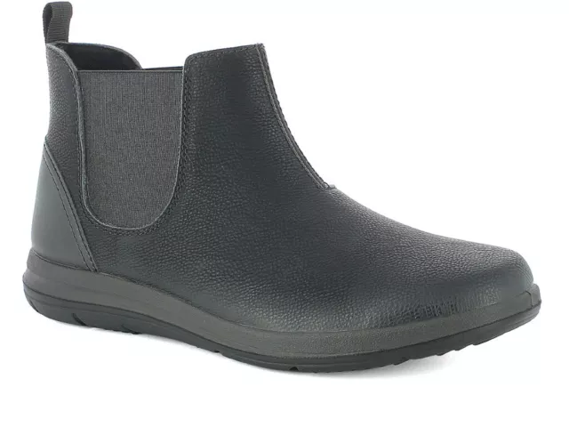 INBLU uomo stivali invernali elastico slip on plantare estraibile pelle sintetic 2