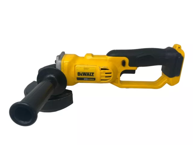 DEWALT DCG412B 20V MAX Li-Ion 4-1/2 in (Tool Only) *MISSING PIECES* Cut Off READ