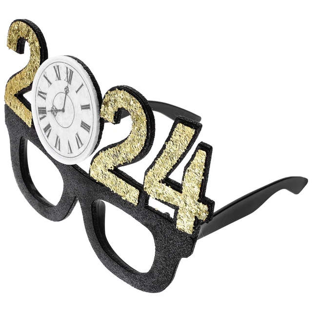 NEW YEAR 2024 Eyeglasses Party Glasses 2024 New Year Party Funny