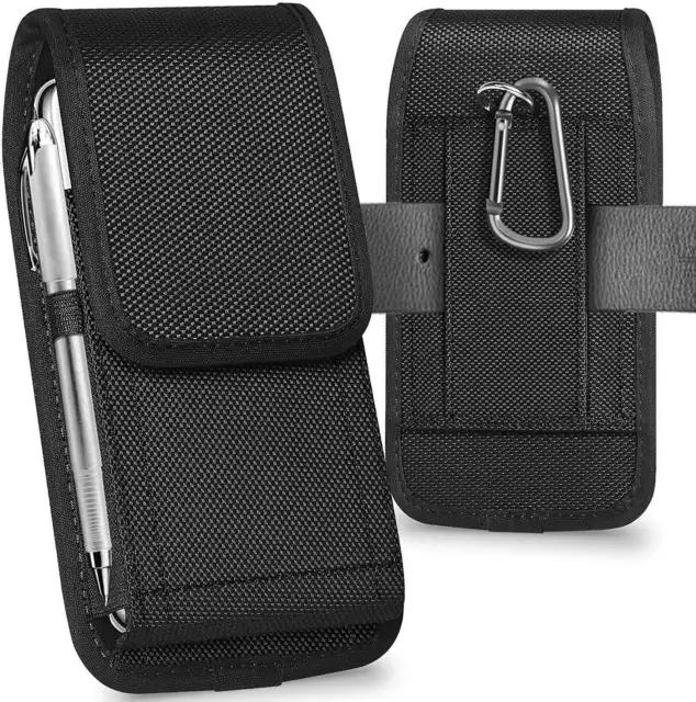 Universal Belt Loop Hook Cover Pouch Bag Nylon Case For All Mobile Phone Holster