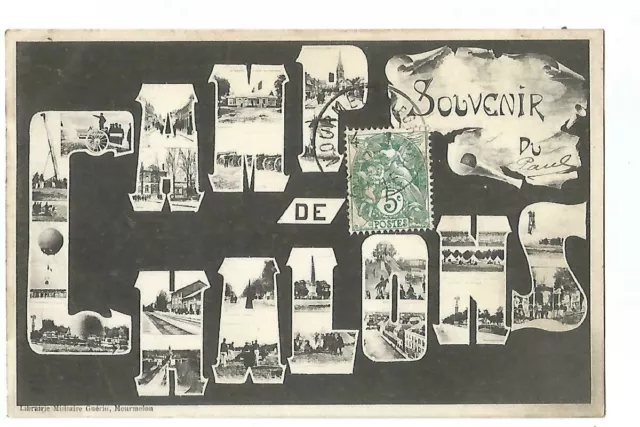 51  Souvenir Du Camp De Chalons Sur Marne