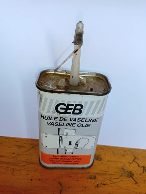 Burette D'Huile De Vaseline ELF - Modèle 1395 - Occasion (Vintage)