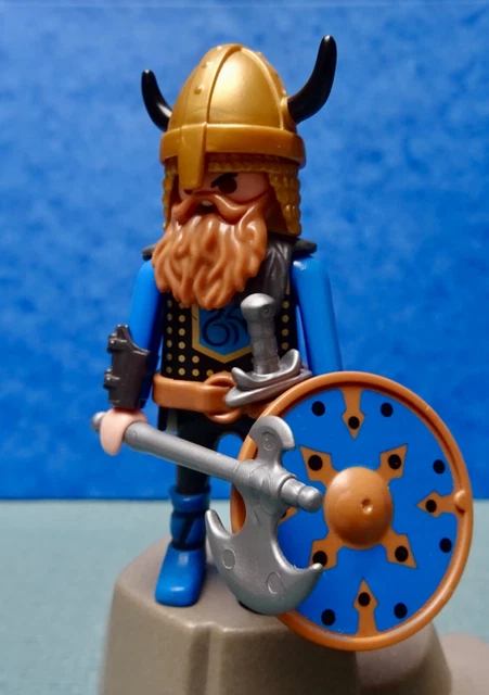 LOT 15 PERSONNAGES Playmobil Chevalier Moyen Âge Épée Bouclier Casque