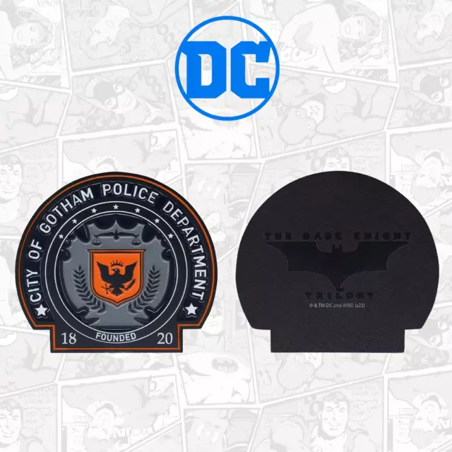 Gotham City Police Badge Medallion DC Comics Batman Limited Edition Collectible