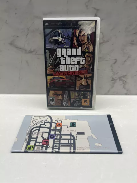 Grand Theft Auto: Liberty City Stories Item Map - Portland Map for