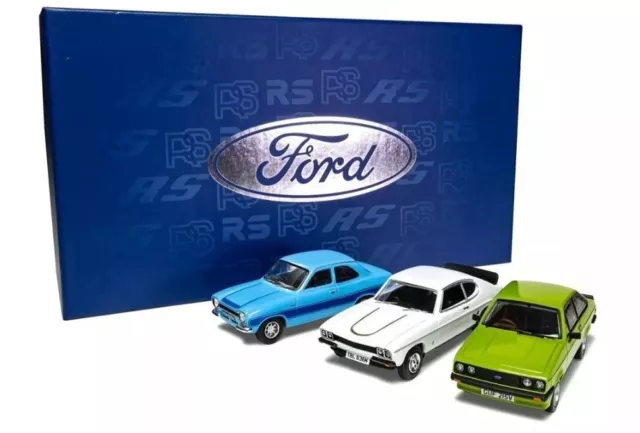 Corgi Echelle 1/43. Coffret Collector Ford RS 70' . Neuf en boite.