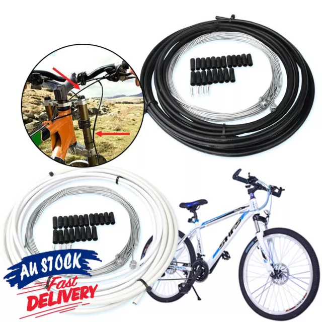 Front Outer Bicycle Brake Cables Gear Bike Brake Set Inner Lines Complete Rear