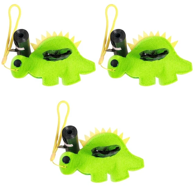 3x bolsa de correa para perro caca dispensador bolsas para perro para caca