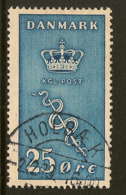 DENMARK: 1929 Cancer Research Fund 20 ore +15 ore blue  SG254 fine used