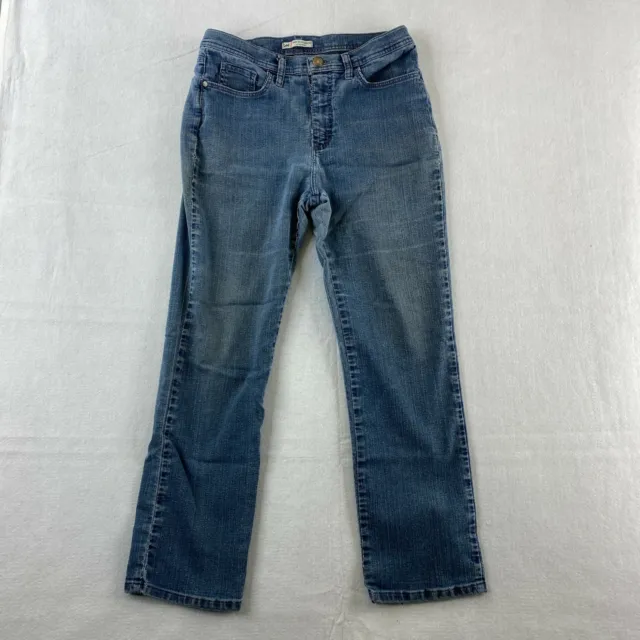 LEE CLASSIC FIT Straight Leg At The Waist Womens Jeans Size 14 Short ...