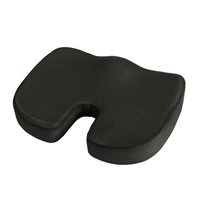 Cojín ortopédico cojín de asiento antideslizante espuma viscoelástica coccyx cojín para R8D8