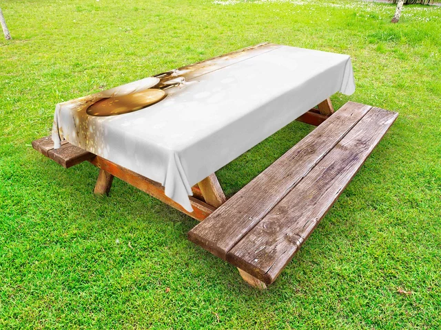 Weihnachten Outdoor Tischdecke New Years Band Garten Stoff Digitaldruck 