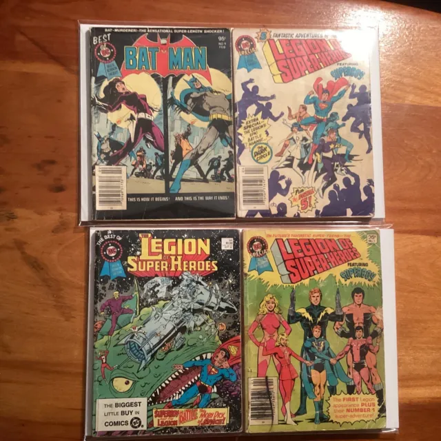 DC Special Blue Ribbon Digest - Legion of Super-Heroes / Batman Mini Books