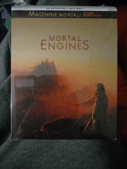 Mortal Engines Blu-ray SteelBook 4K Brand New