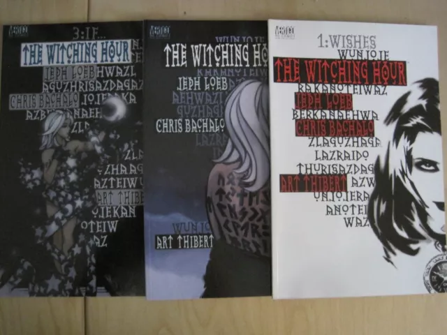 WITCHING HOUR :COMPLETE PRESTIGE 3 issue DC Vertigo 1999 series by LOEB, BACHALO