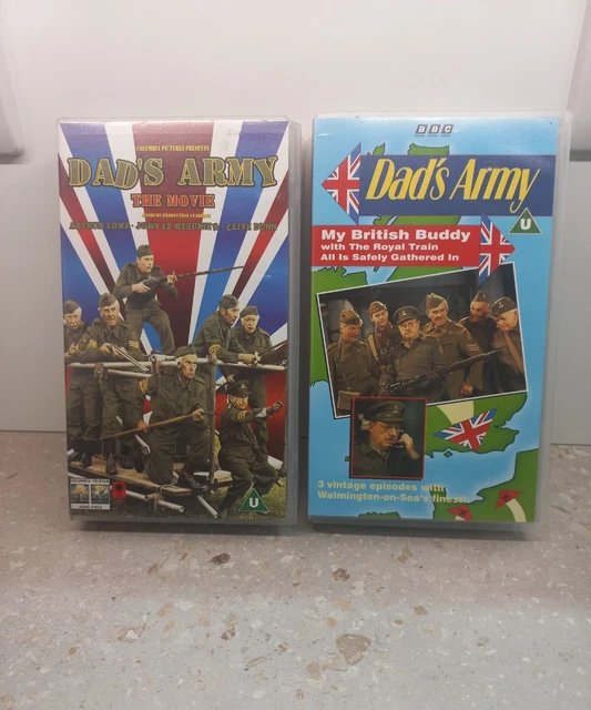 VINTAGE DAD'S ARMY VHS Bundle: The Movie & 3 Vintage Episodes Tape £0. ...
