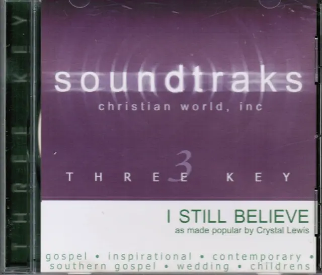 I Still Believe - Crystal Lewis - Christian Accompaniment Track CD