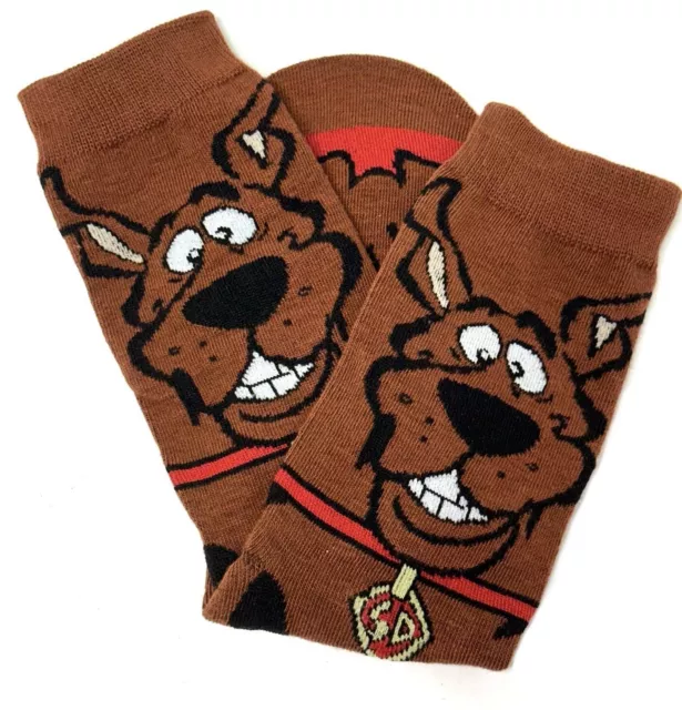 Scooby Doo Socks Authentic Hanna Barbera Dress Crew Brand New Sealed Nice