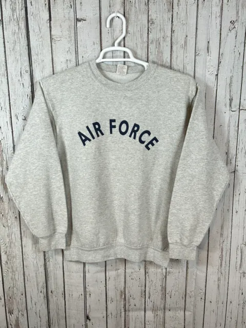 Campbellsville Apparel Company Gray Air Force Graphic Sweatshirt Adult Size  M