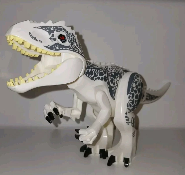 LEGO INDOMINUS REX Unofficial Jurassic World Figure Dinosaur 75919 £12. ...
