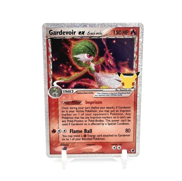 Pokemon TCG Gardevoir EX 93/101 EN Holo Celebrations 25th NM Rare Full Art
