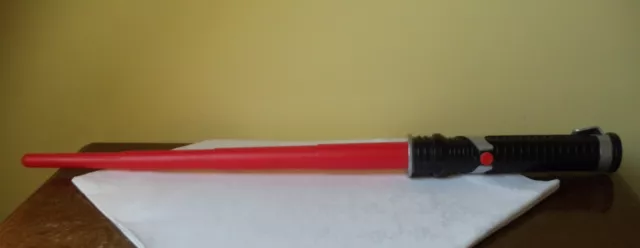 Darth Vader Lightsaber Red Replica 1999 Hasbro Inc Lucasfilm