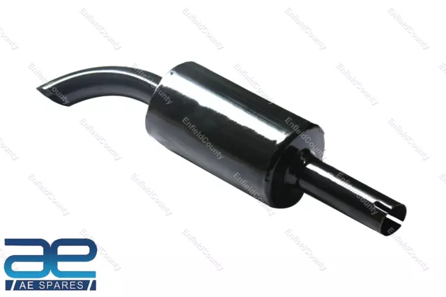 Mini Vertical Exhaust Silencer Black Enamel Coated For Ford 3600 3610 ECs