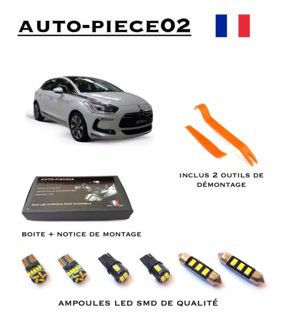 Pack FULL LED intérieur pour Citroen DS5