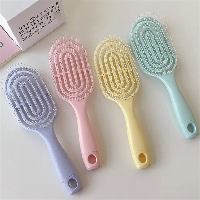 Anti-static Wet and Dry Flexible Hair Brush Hair Combs Massage Comb