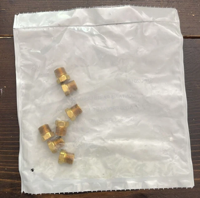 Regulated Propane Gas Burner Orifice No. 1.30 - 7 count 323751-702 Rev. A