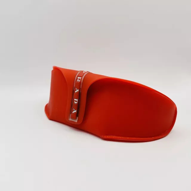 Custodia occhiali Prada astuccio occhiali da sole rosso nova rossa serie NUOVO