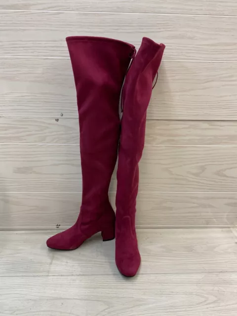 Stuart Weitzman Genna 60 Thigh High Boots, Women's Size 6 B, NEW MSRP $850