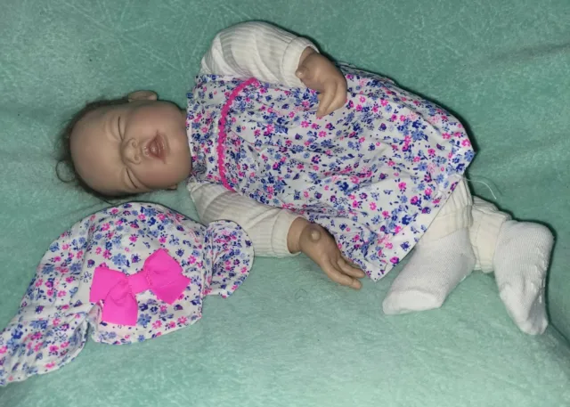 Realistic infant Doll Waltraud Hanl ADG  Ashton Drake girl doll